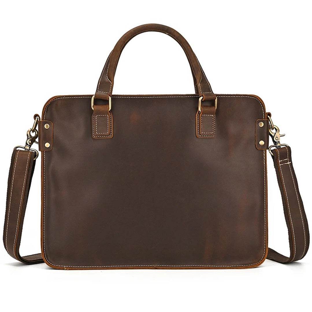 Pasta Executiva em Couro Legítimo BP 118: Elegância e Organização para o Profissional Moderno BAGYPACK