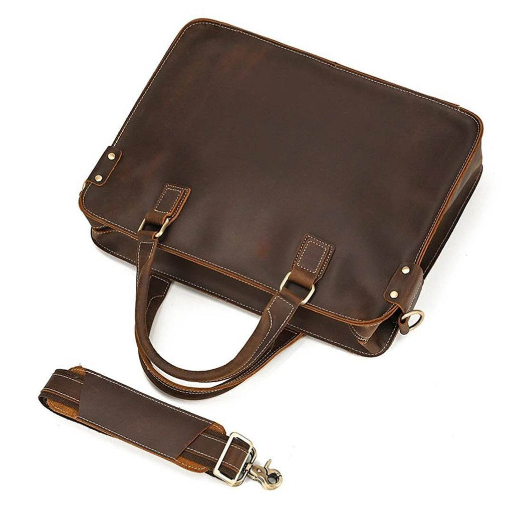 Pasta Executiva em Couro Legítimo BP 118: Elegância e Organização para o Profissional Moderno BAGYPACK