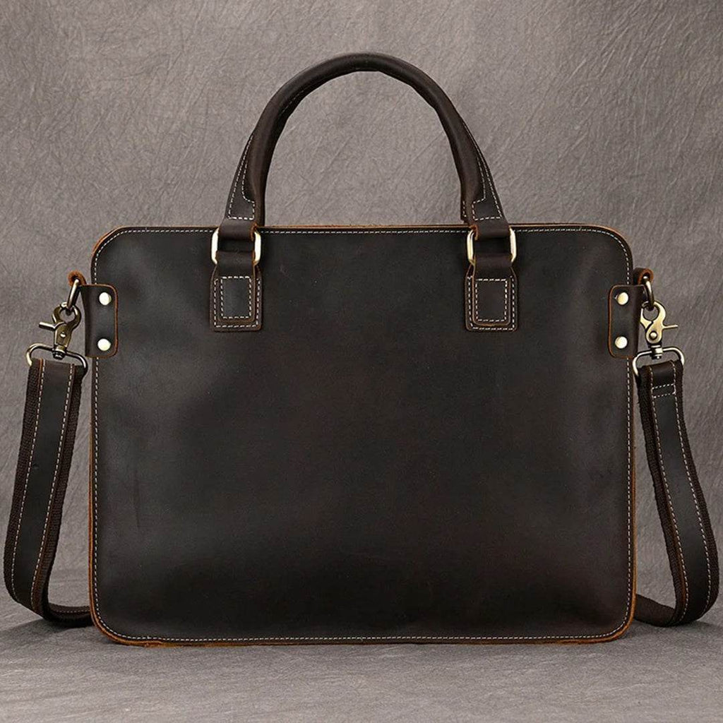 Pasta Executiva em Couro Legítimo BP 118: Elegância e Organização para o Profissional Moderno BAGYPACK