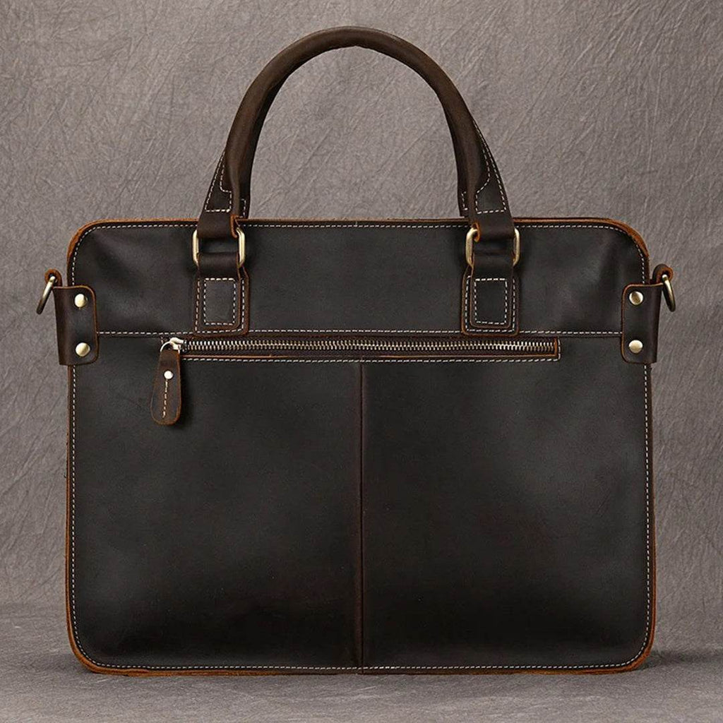 Pasta Executiva em Couro Legítimo BP 118: Elegância e Organização para o Profissional Moderno BAGYPACK