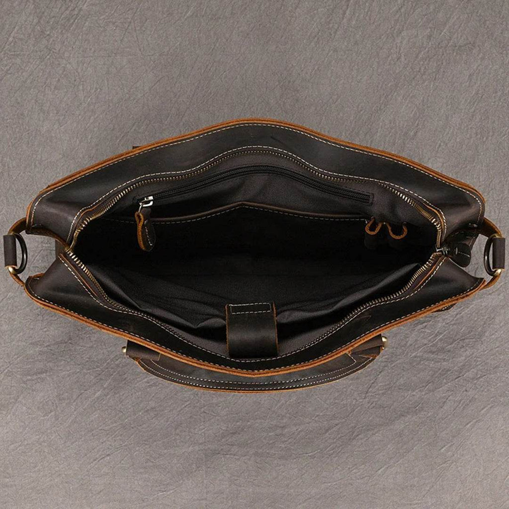Pasta Executiva em Couro Legítimo BP 118: Elegância e Organização para o Profissional Moderno BAGYPACK