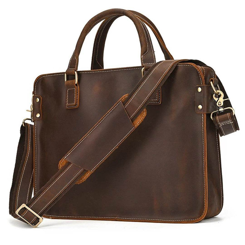 Pasta Executiva em Couro Legítimo BP 118: Elegância e Organização para o Profissional Moderno BAGYPACK