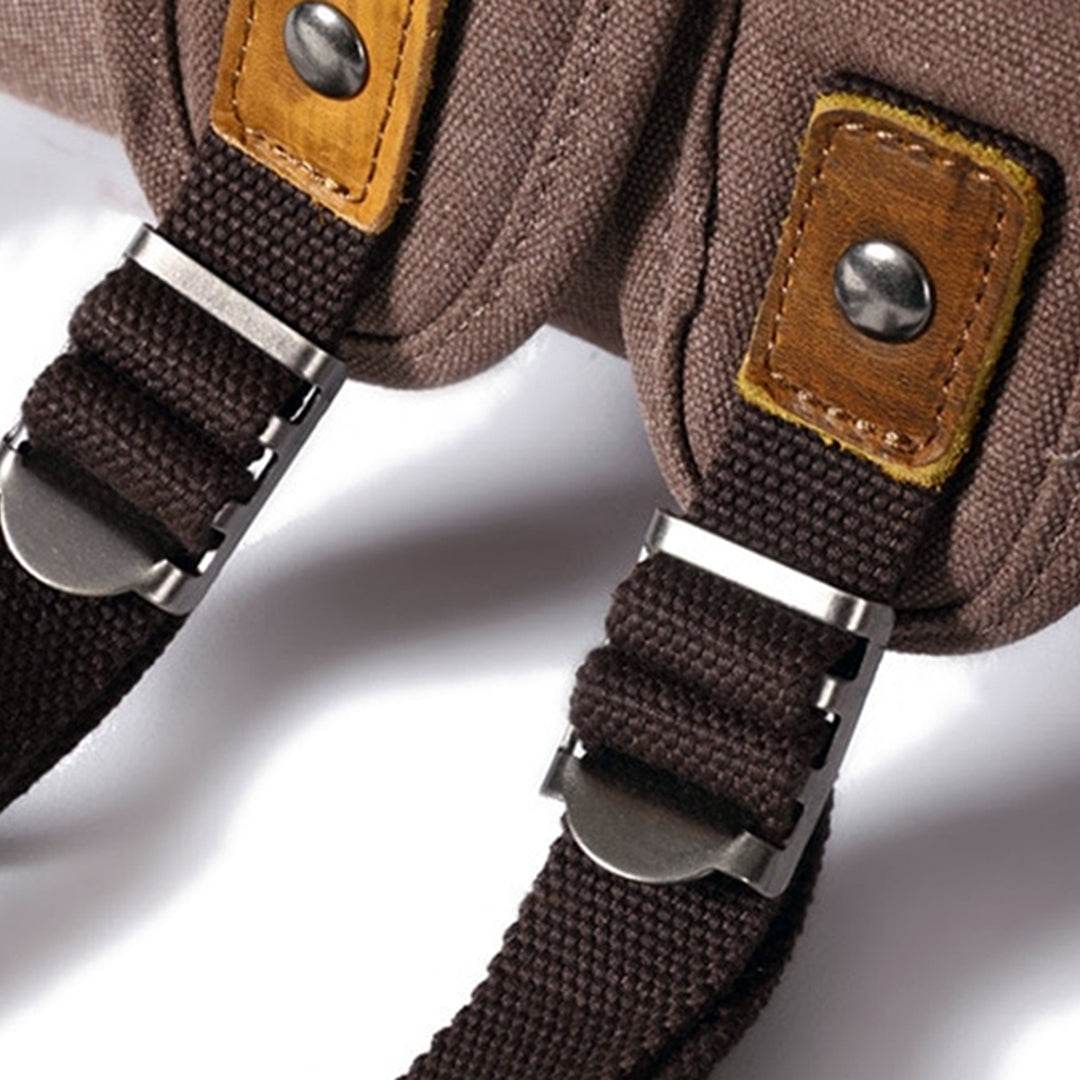 Mochila Notebook BP 116 Lona+Couro - BAGYPACK