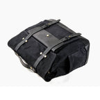 Bolsa Alforges BP 611 Lona+Couro Resistente para Motos e Viagens - BAGYPACK