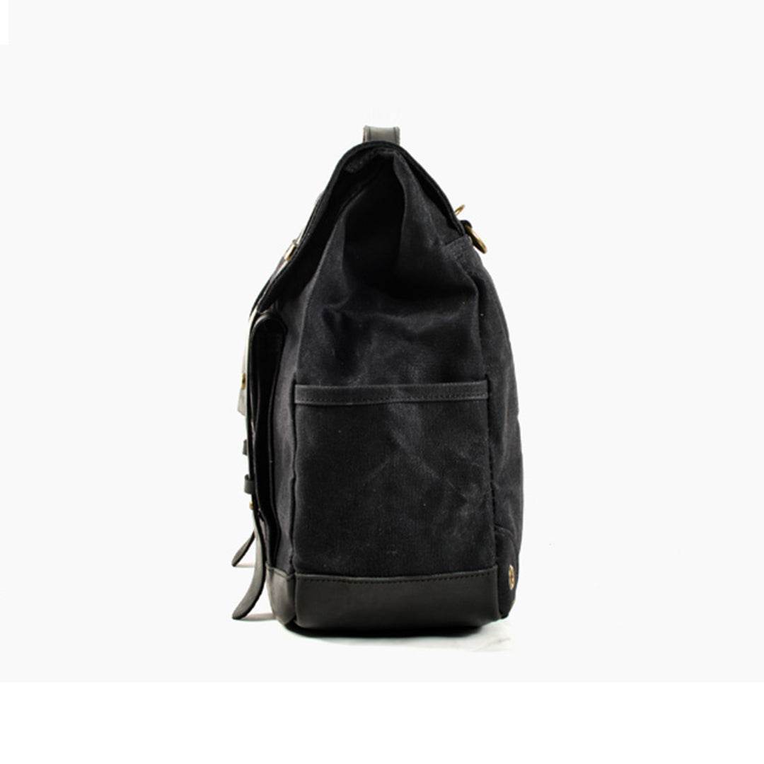 Bolsa Alforges BP 611 Lona+Couro Resistente para Motos e Viagens - BAGYPACK