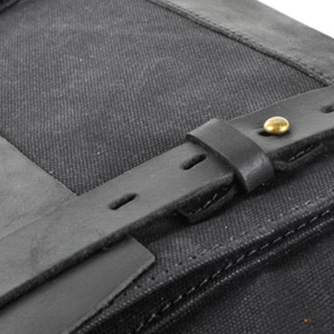 Bolsa Alforges BP 611 Lona+Couro Resistente para Motos e Viagens - BAGYPACK