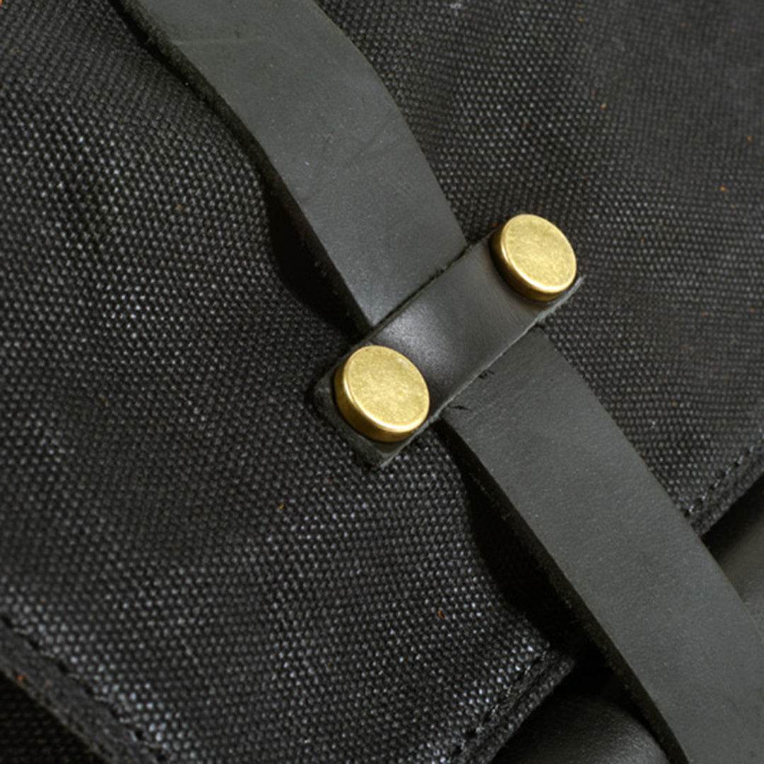 Bolsa Alforges BP 611 Lona+Couro Resistente para Motos BAGYPACK