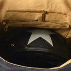 Bolsa Alforges BP 611 Lona+Couro Resistente para Motos e Viagens - BAGYPACK