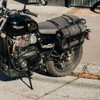 Bolsa Alforges BP 611 Lona+Couro Resistente para Motos e Viagens - BAGYPACK