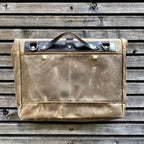 Bolsa Carteiro Alforjes BP 110 Lona+Couro. Viagens e Motos BAGYPACK