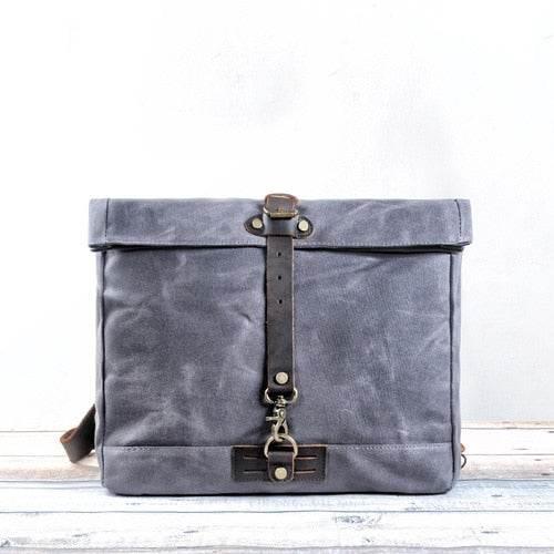 Bolsa Carteiro Alforjes BP 110 Lona+Couro - BAGYPACK