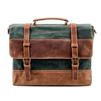 Bolsa Carteiro Masculina BP 108 Lona+Couro - BAGYPACK