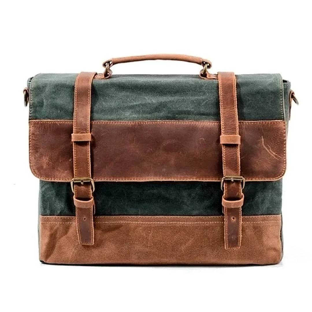Bolsa Carteiro Masculina BP 108 Lona+Couro - BAGYPACK