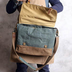 Bolsa Carteiro Masculina BP 108 Lona+Couro - BAGYPACK