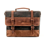 Bolsa Carteiro Masculina BP 108 Lona+Couro - BAGYPACK