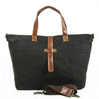 Bolsa Carteiro BP 203 Masculina em Lona Couro. Notebook 14" BAGYPACK
