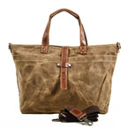 Bolsa Carteiro BP 203 Masculina em Lona Couro. Notebook 14" BAGYPACK