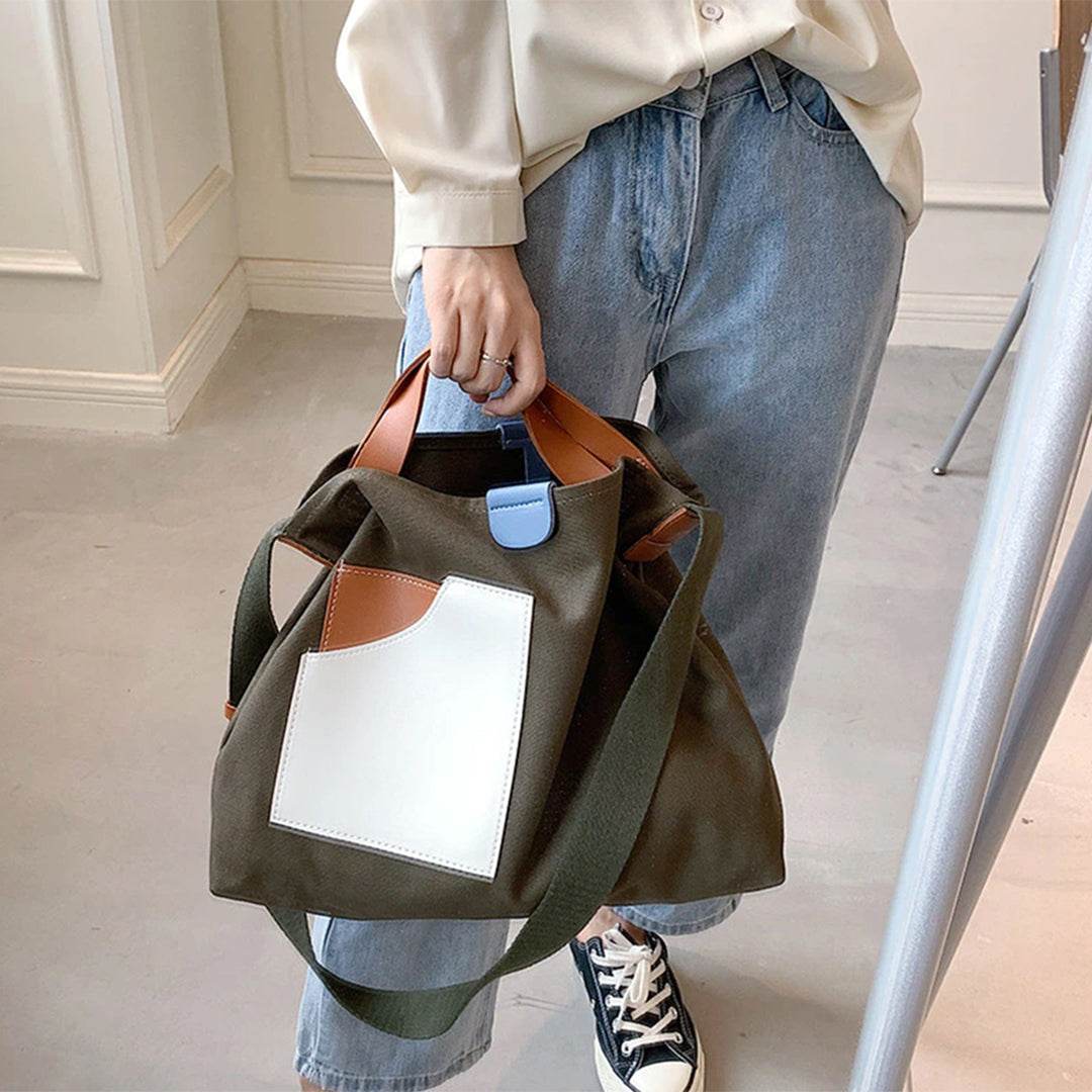 Bolsa Carteiro Unissex BP 220 Lona+Couro - BAGYPACK