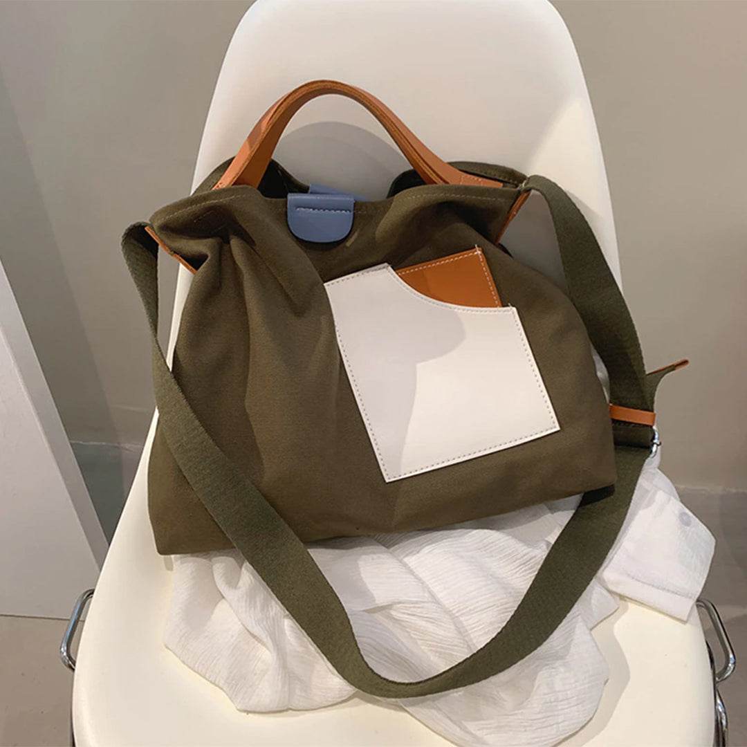 Bolsa Carteiro Unissex BP 220 Lona+Couro - BAGYPACK