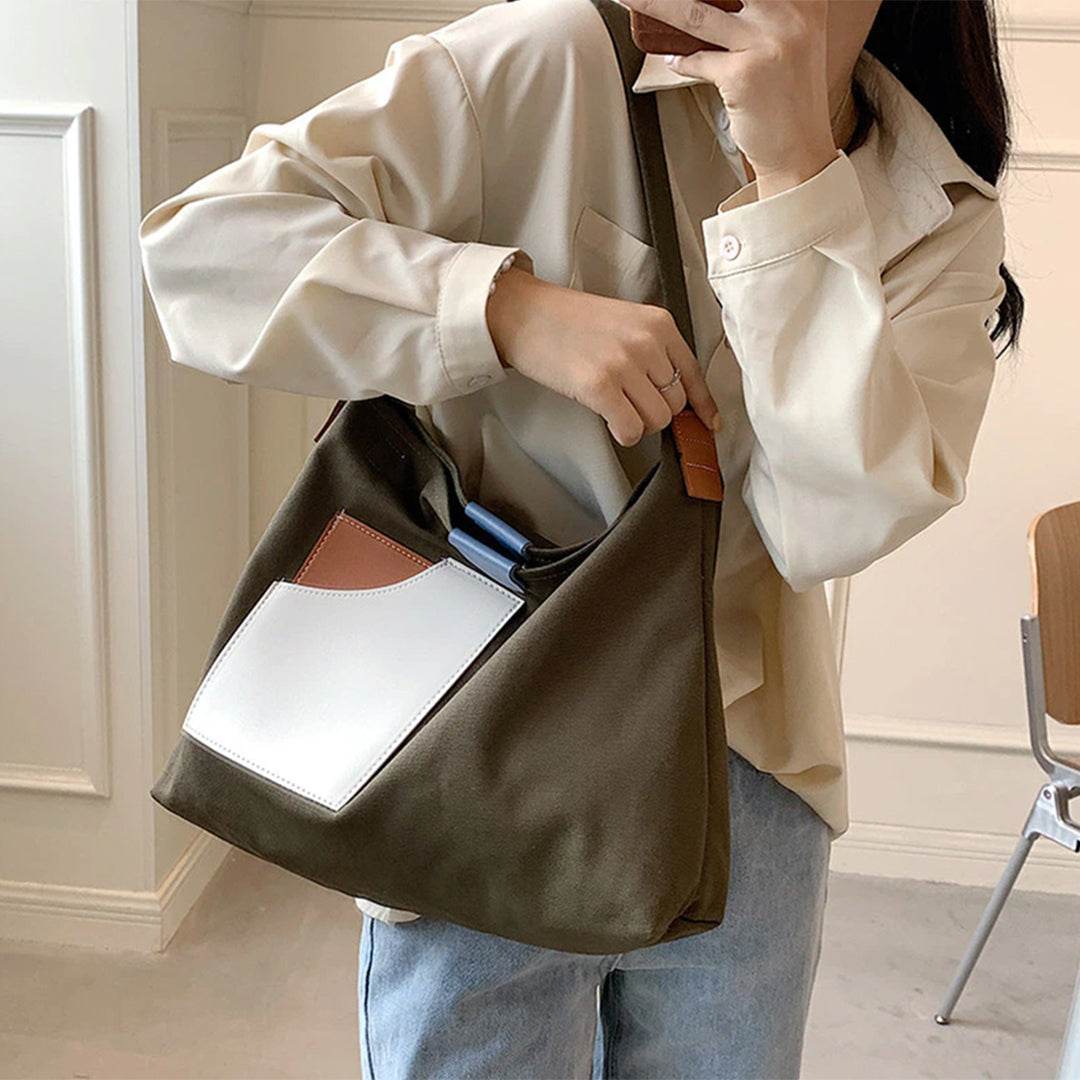 Bolsa Carteiro Unissex BP 220 Lona+Couro - BAGYPACK