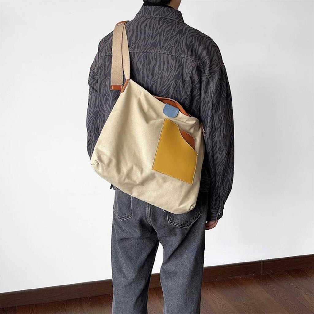 Bolsa Carteiro BP 220 Unissex em Lona Couro BAGYPACK