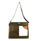 Bolsa Carteiro Unissex BP 220 Lona+Couro - BAGYPACK