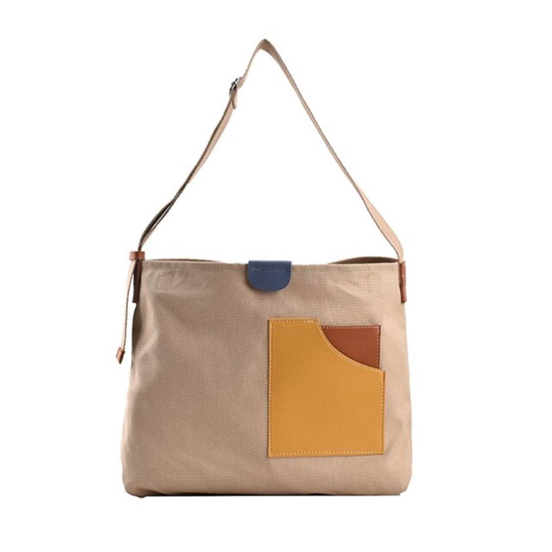 Bolsa Carteiro Unissex BP 220 Lona+Couro - BAGYPACK