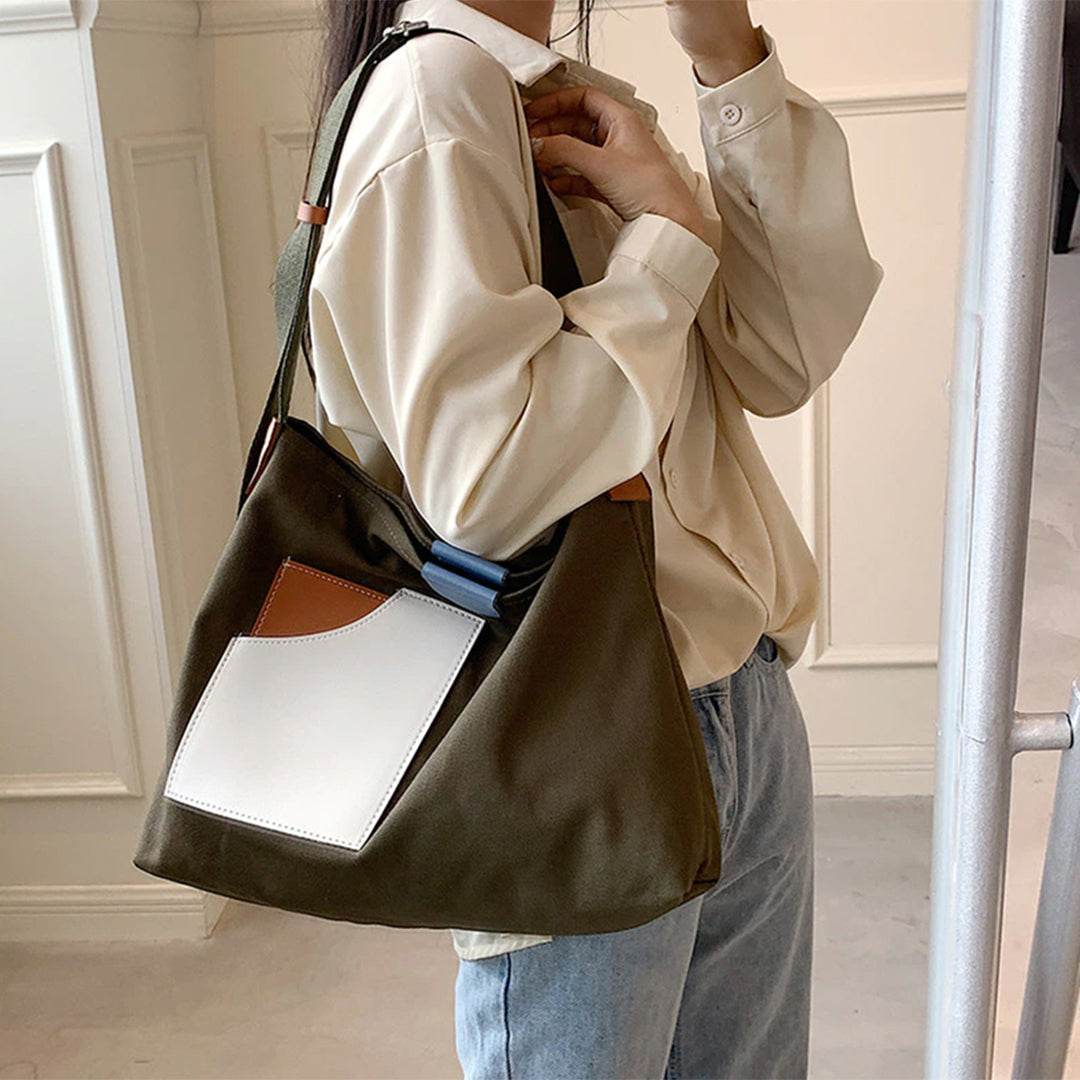 Bolsa Carteiro Unissex BP 220 Lona+Couro - BAGYPACK