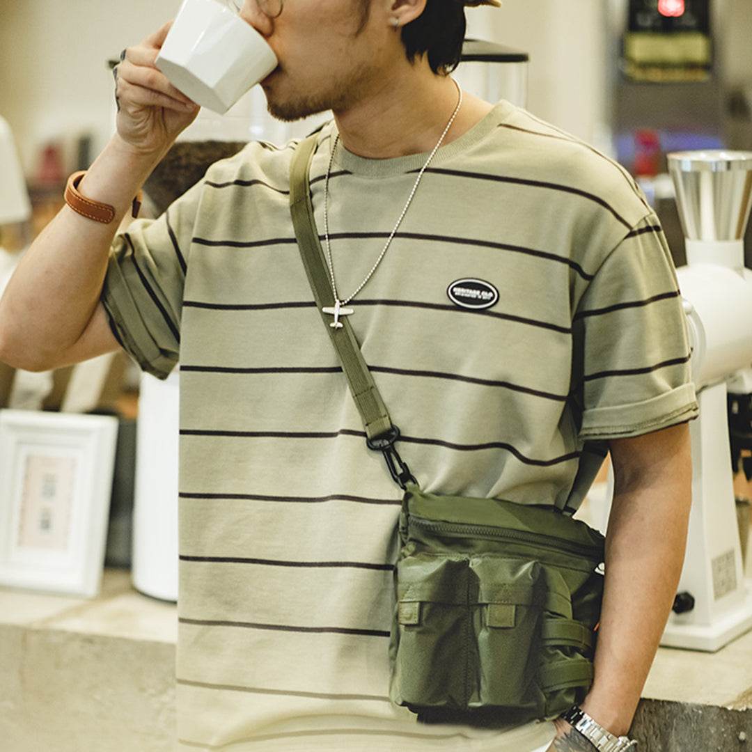 Crossbody Masculina BP 321 em Nylon. Leve e Resistente à Água BAGYPACK