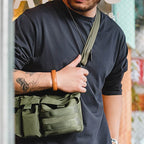 Crossbody Masculina BP 321 | Nylon | Leve e Resistente à Água | Bagypack - BAGYPACK