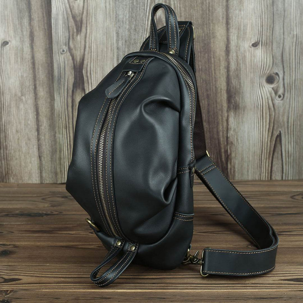 Crossbody Masculina BP 804 Couro Legítimo BAGYPACK