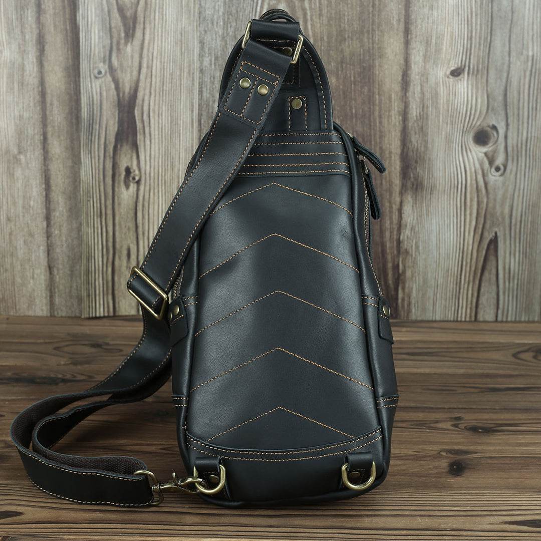 Bolsa Crossbody Masculina BP 804 em Couro - BAGYPACK
