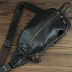 Crossbody Masculina Couro BP 804 | Legítimo | Luxo | Bagypack - BAGYPACK