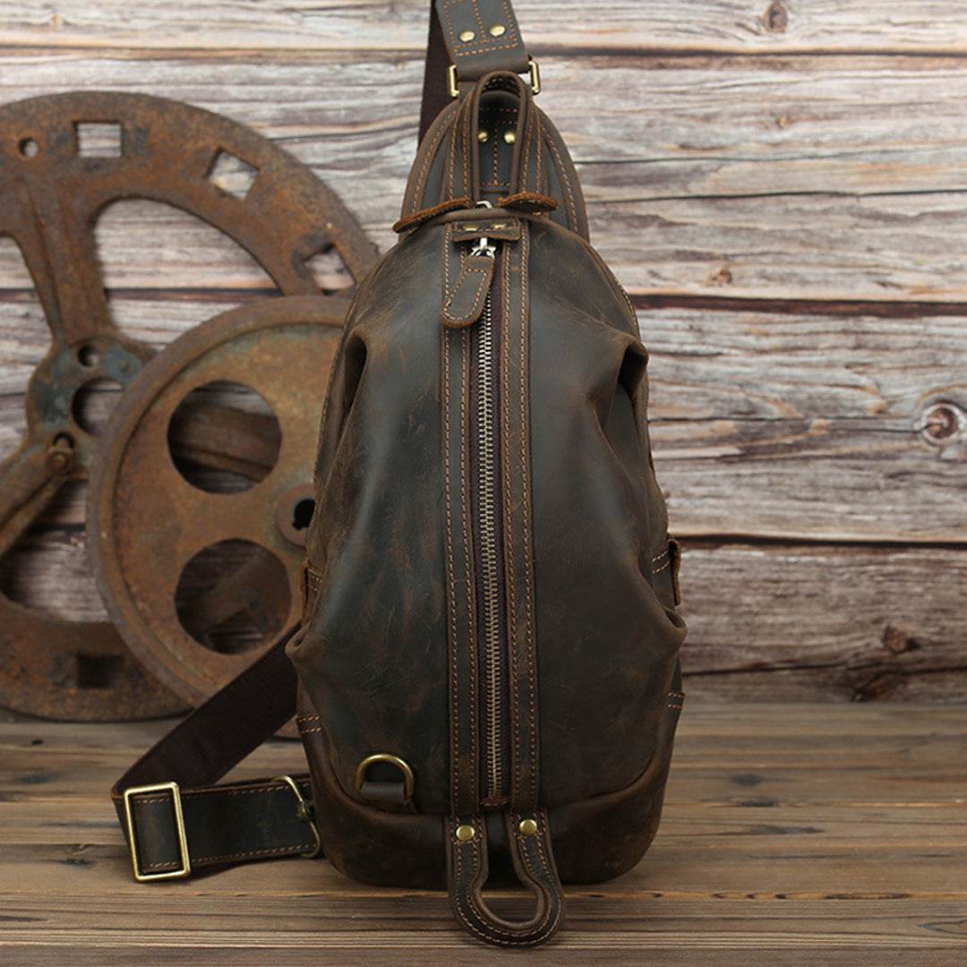 Bolsa Crossbody Masculina BP 804 em Couro - BAGYPACK