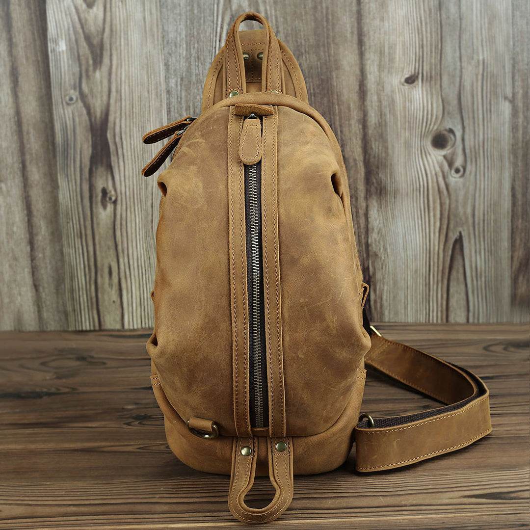 Bolsa Crossbody Masculina BP 804 em Couro - BAGYPACK