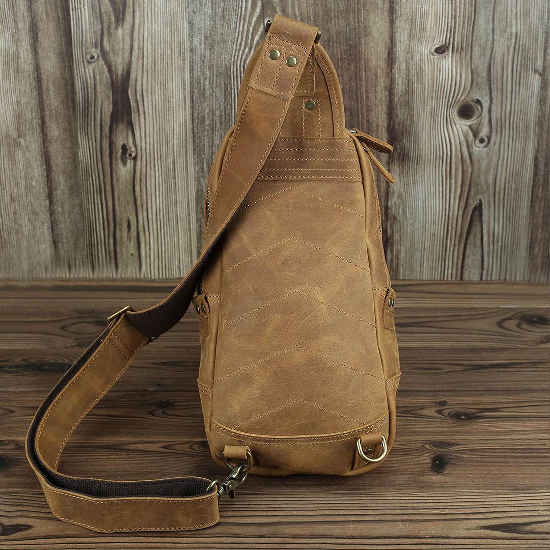Bolsa Crossbody Masculina BP 804 em Couro - BAGYPACK