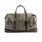Bolsa de viagem BP 600 Espaçosa Lona + Couro - BAGYPACK