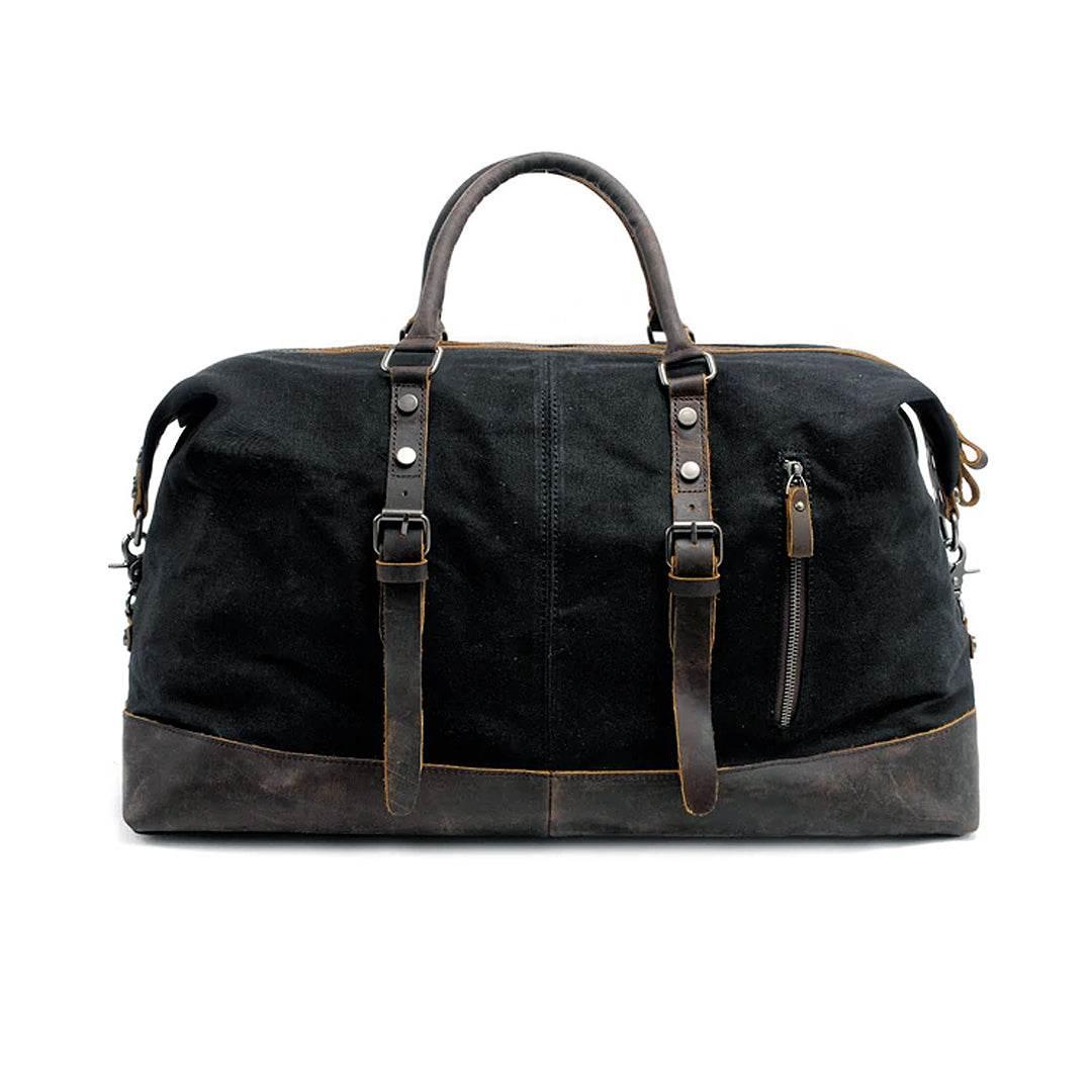 Bolsa de viagem BP 600 Espaçosa Lona + Couro - BAGYPACK