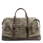 Bolsa de viagem BP 600 Espaçosa Lona + Couro - BAGYPACK