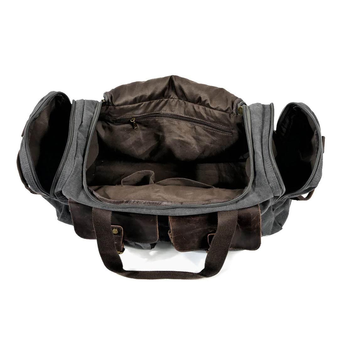 Bolsa de Viagem BP 601 Lona+Couro - BAGYPACK