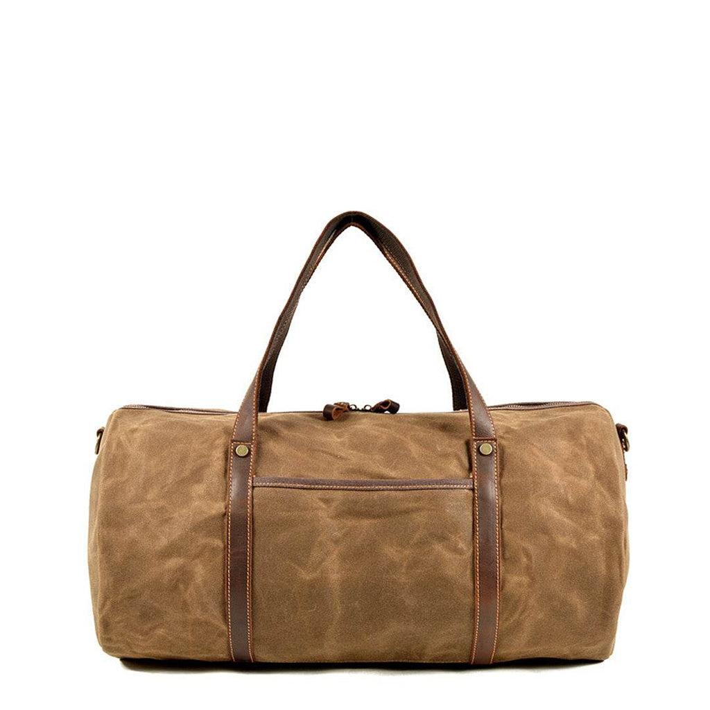 Bolsa de Viagem BP 603 Compacta em Lona + Couro BAGYPACK
