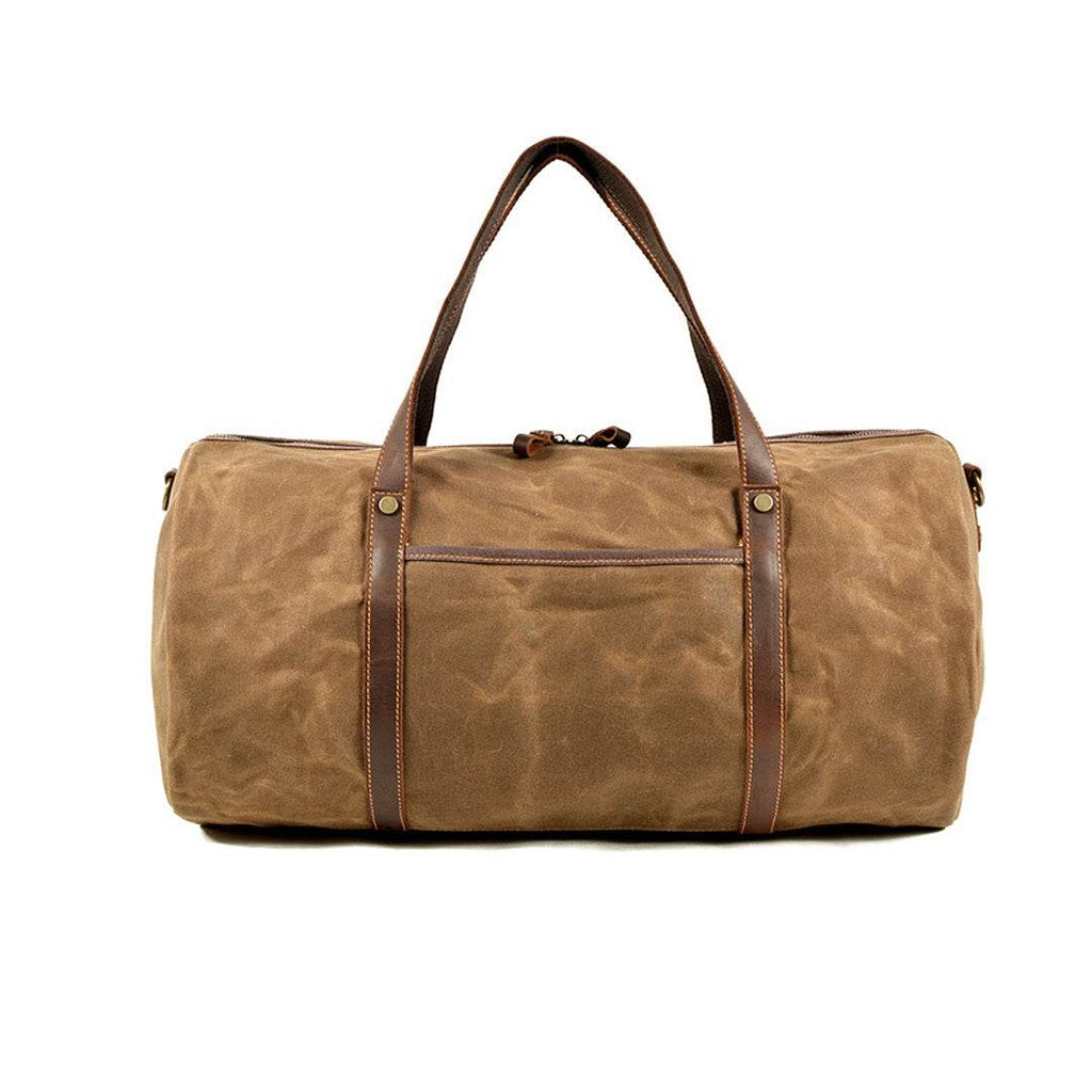 Bolsa de Viagem BP 603 Compacta em Lona + Couro BAGYPACK