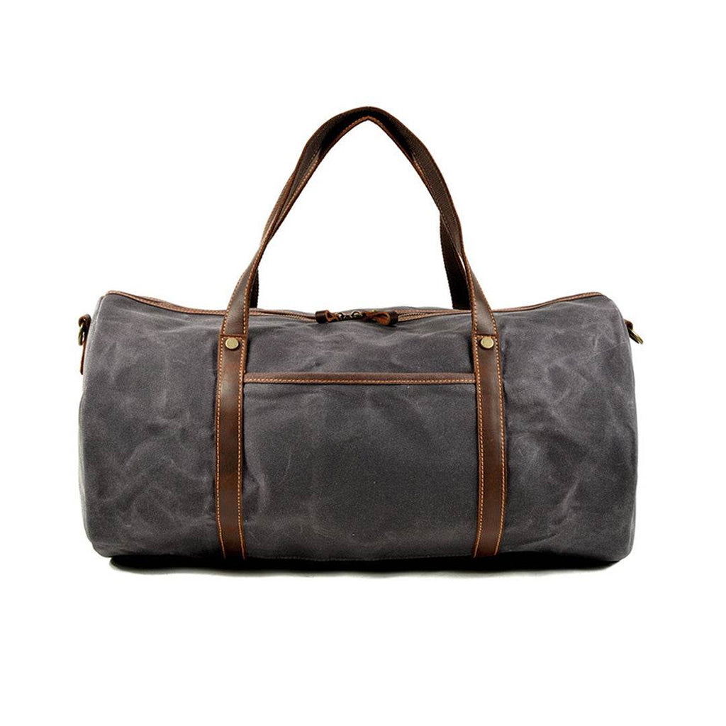Bolsa de Viagem BP 603 Compacta em Lona + Couro BAGYPACK