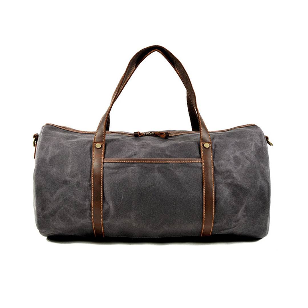 Bolsa de Viagem BP 603 Compacta em Lona + Couro BAGYPACK