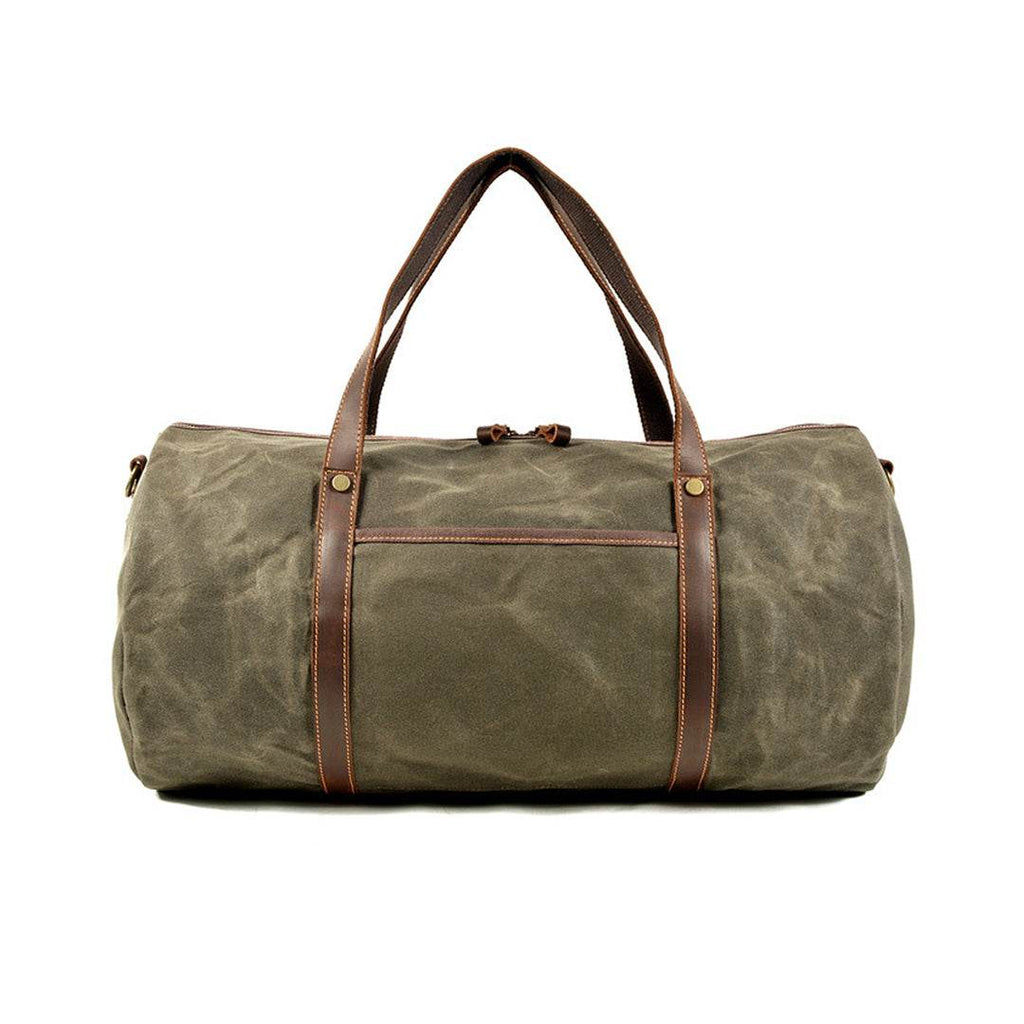 Bolsa de Viagem BP 603 Compacta em Lona + Couro BAGYPACK