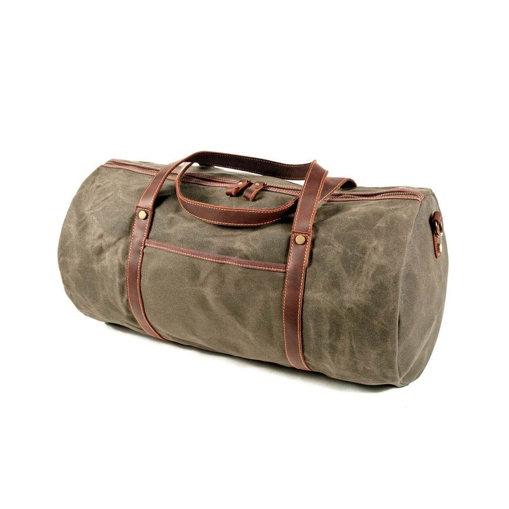 Bolsa de Viagem BP 603 Compacta em Lona + Couro BAGYPACK