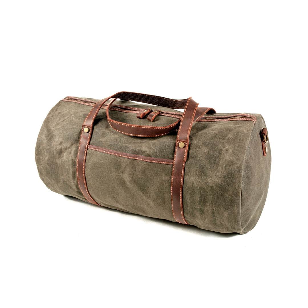 Bolsa de Viagem BP 603 Compacta em Lona + Couro BAGYPACK