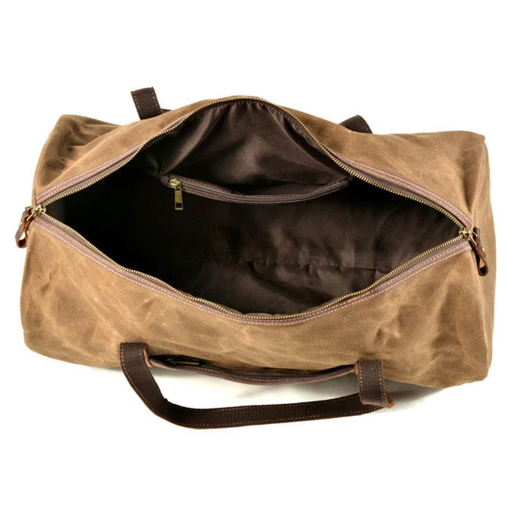 Bolsa de Viagem BP 603 Compacta em Lona + Couro BAGYPACK
