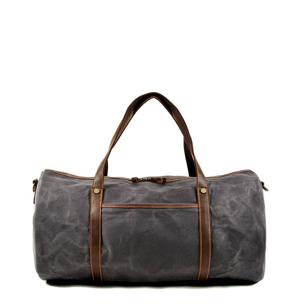 Bolsa de Viagem BP 603 Compacta em Lona + Couro BAGYPACK