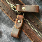 Bolsa de Viagem BP 606 | Lona e Couro | Duffel Bag Clássica | Bagypack - BAGYPACK